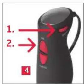 Koenic KHB 700 - Using the blender bar - 3