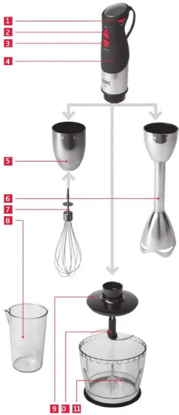 Koenic KHB 700 - Components - 1