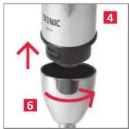 Koenic KHB 700 - De staafmixer gebruiken - 1