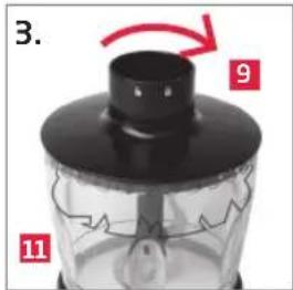 Koenic KHB 700 - Het hakonderdeel gebruiken - 3