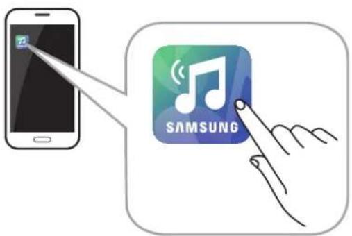 SAMSUNG WAM550 - Installation de l'application samsung multiroom - 2