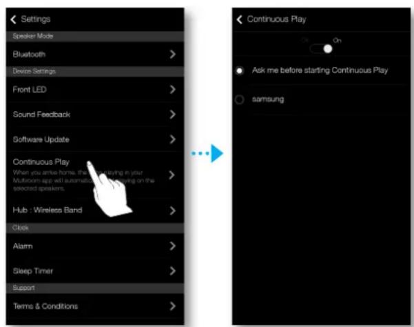 SAMSUNG WAM550 - Lecture en continu - 1