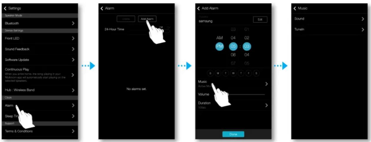 SAMSUNG WAM550 - Alarme - 1
