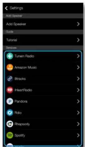 SAMSUNG WAM550 - Services - 1