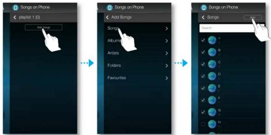 SAMSUNG WAM550 - Création d'une liste de lecture - 3