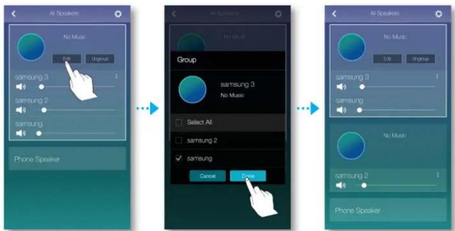 SAMSUNG WAM550 - Édition de groupe - 1