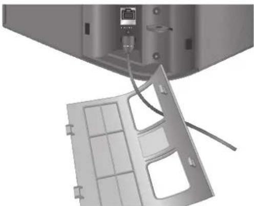 SAMSUNG WAM550 - Connexion du câble d'alimentation (WAM750, WAM751 uniquely) - 2