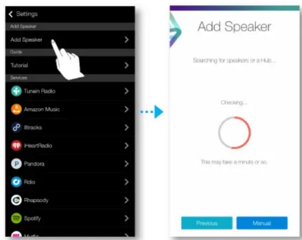 SAMSUNG WAM550 - Ajouter HP - 1