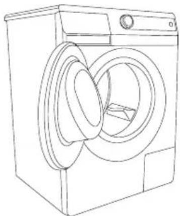 GORENJE W8543 - CHARGEMENT DU LAVE-LINGE - 2