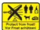 Kärcher Xpert HD 7125 - Symbolen op het apparatusat - 1