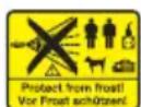 Kärcher Xpert HD 7125 - Cihazdaki semboller - 1
