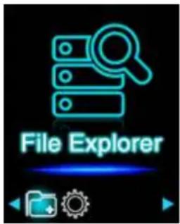 INTENSO Video Scooter - f) Explorador de ARCHIVOS - 1