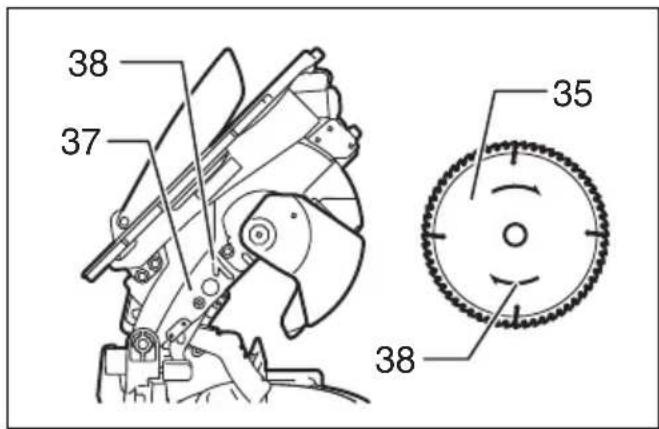 MAKITA LH1040F - GB Table Top Miter Saw Instruction Manual - 22