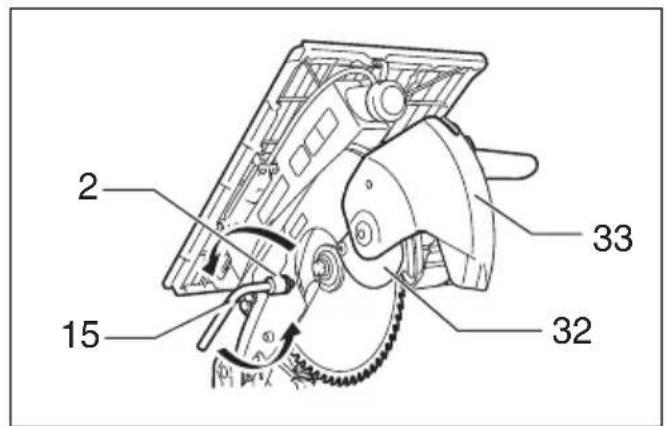 MAKITA LH1040F - GB Table Top Miter Saw Instruction Manual - 19