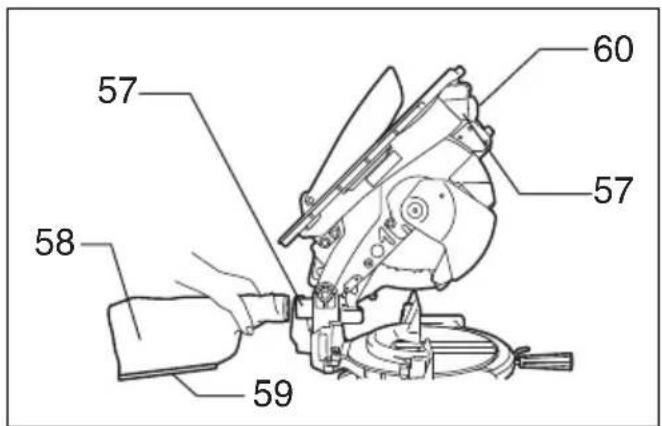 MAKITA LH1040F - GB Table Top Miter Saw Instruction Manual - 34