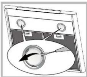 HOTPOINT-ARISTON HLC 6.8 AT XHA - Sostituzione delle lampade - 1