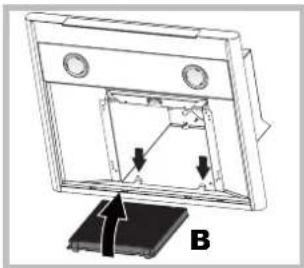 HOTPOINT-ARISTON HLC 6.8 AT XHA - Manutenzione del filtro al carbone (B) - 2