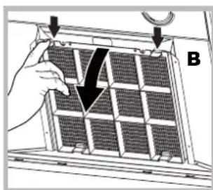 HOTPOINT-ARISTON HLC 6.8 AT XHA - Konserwacja filtra wegrłowego (B) - 1