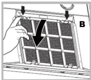 HOTPOINT-ARISTON HLC 6.8 AT XHA - Karbon filtresine bakim uygulanmasi (B) - 1