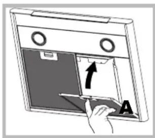 HOTPOINT-ARISTON HLC 6.8 AT XHA - Onderhoud van de vetfilters (A) - 1