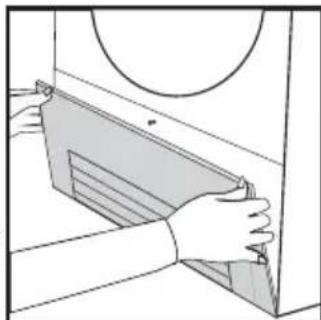 HOOVER DYH 9913 NA1X - To Clean the Condenser Filter - 1