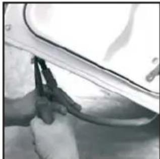 HOOVER DYH 9913 NA1X - Hortumu Aşağidaki Şekilde Monte Edin: - 2