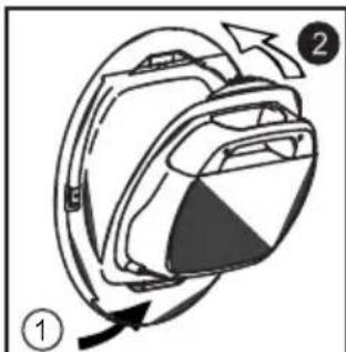HOOVER DYH 9913 NA1X - Wyjmowanie zbiornika - 3
