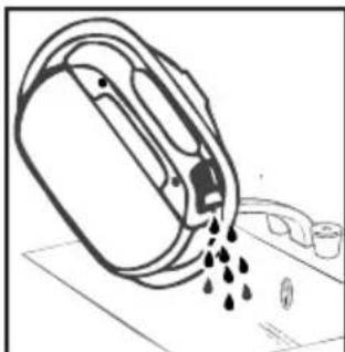 HOOVER DYH 9913 NA1X - Wyjmowanie zbiornika - 2