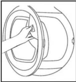 HOOVER DYH 9913 NA1X - Ouverture De La Porte - 1