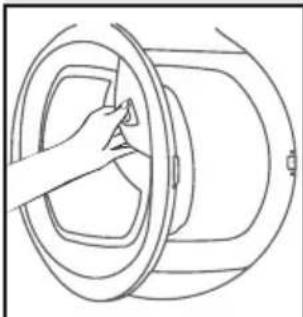 HOOVER DYH 9913 NA1X - Abrir A Porta - 1