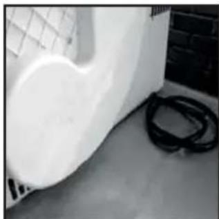 HOOVER DYH 9913 NA1X - Bevestig de kit als volgt: - 5