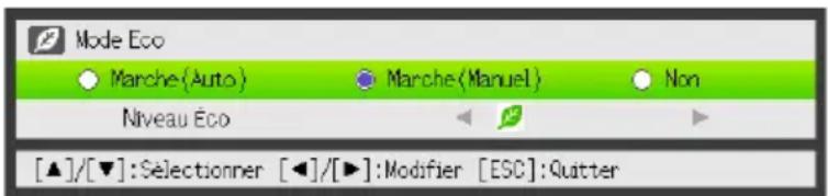 CASIO XJUT310WN - Appuyez sur la touche [ECO]. - 1