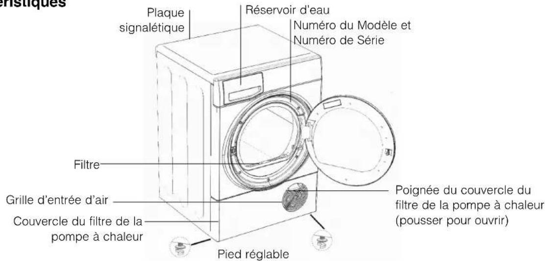 HOTPOINT-ARISTON TCD 874 6H1 (EU) - \section*{Caracteristique} - 1