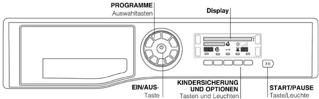HOTPOINT-ARISTON TCD 874 6H1 (EU) - Bedienblende - 1