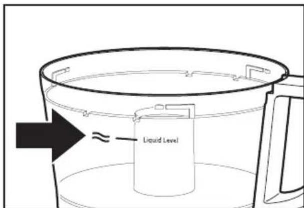KITCHENAID KFP0711CU - Niveau maximal de liquide - 1