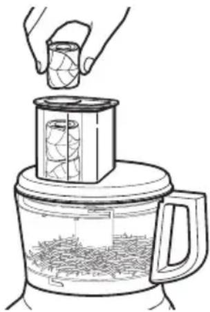 KITCHENAID KFP0711CU - ParaURTAR espinaca yotiros vegetales de hoja en tiras: - 1