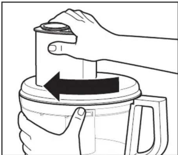 KITCHENAID KFP0711CU - Cóme quitar el tazon de trabajo y la taps del mesmo - 1