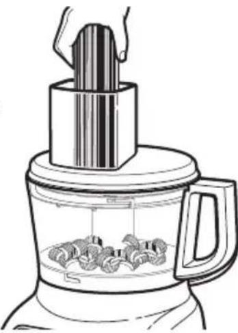 KITCHENAID KFP0711CU - Para carrar quisosuros, tales como parmesano y romano: - 2