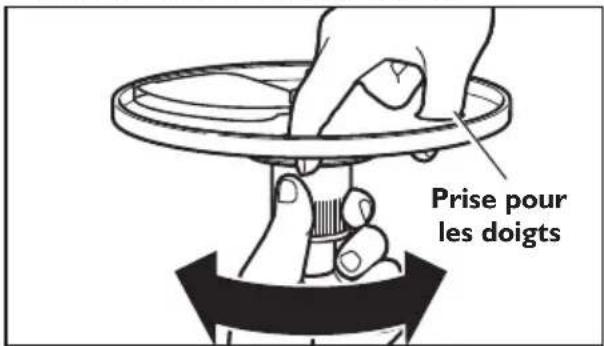KITCHENAID KFP0711CU - Assemblage du disque à trancher régliable - 1