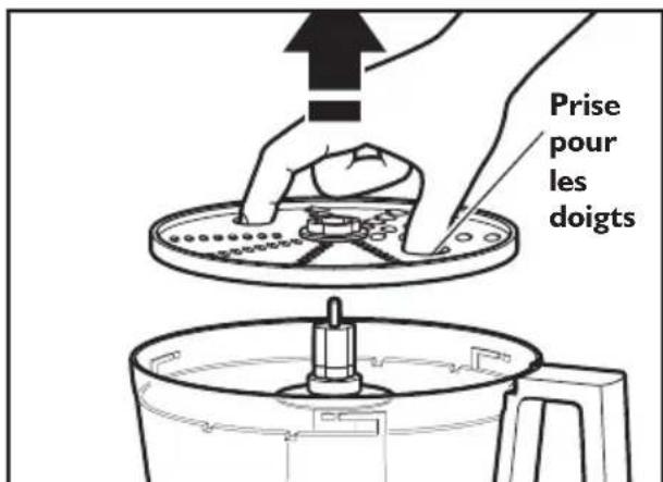 KITCHENAID KFP0711CU - Retrait de la préparation obtenue - 3