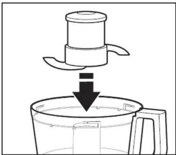KITCHENAID KFP0711CU - Cómo instalar la cucilla multiuso - 1