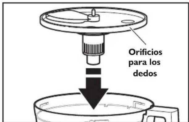 KITCHENAID KFP0711CU - como instalar el disco rebanador regulable - 2