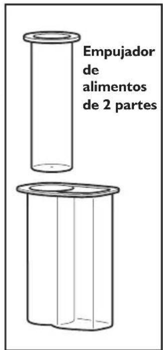 KITCHENAID KFP0711CU - como usar el tubo de alimentación 2 en I - 1