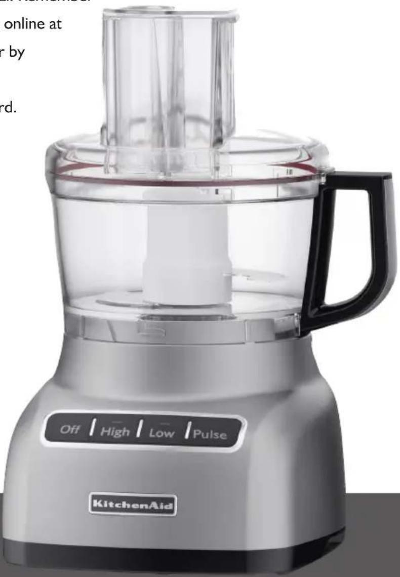 KITCHENAID KFP0711CU - Welcome to the world of KitchenAid® - 2