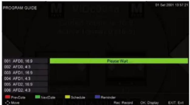 LENCO LED3213 - EPG Menu - 1