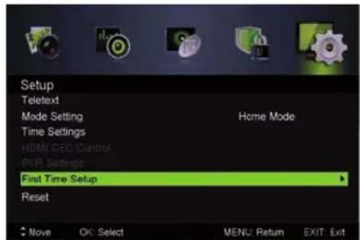 LENCO LED3213 - Setup Menu - 2