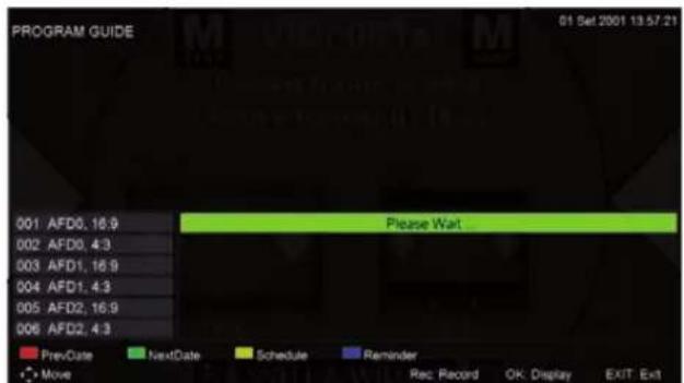 LENCO LED3213 - Menu EPG - 1
