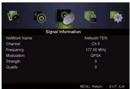 LENCO LED3213 - Signalinformationen - 1