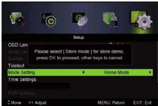 LENCO LED3213 - Instellen modus (Mode Setting) - 1