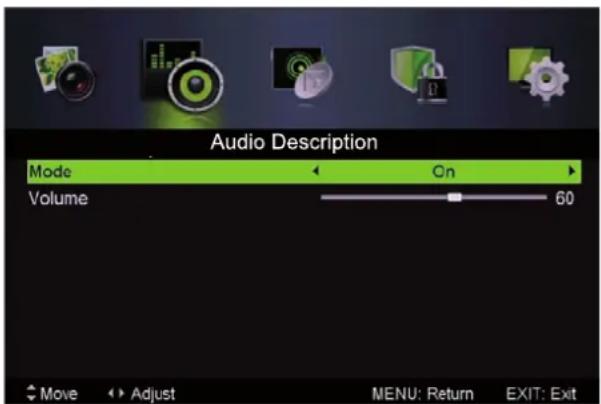 LENCO LED3213 - Description audio - 1